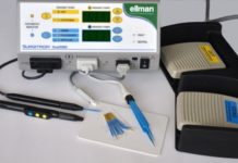 Радиоволновой метод удаления бородавок при помощи аппарата “Сургитрон”