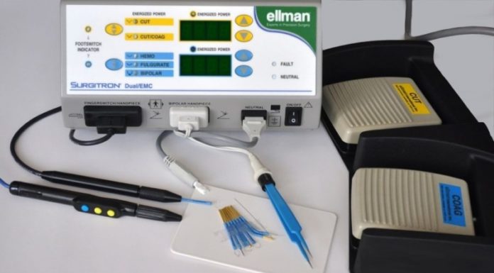 Радиоволновой метод удаления бородавок при помощи аппарата “Сургитрон”