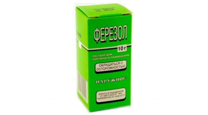 Препарат от бородавок «Ферезол»