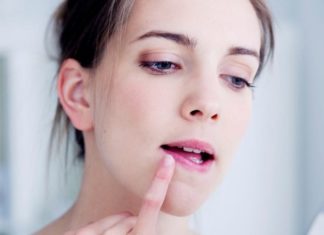 Прижигания герпесной сыпи