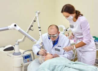 Удаление бородавок лазером