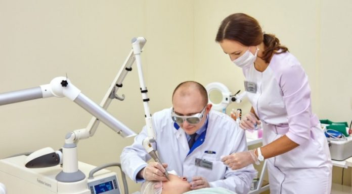 Удаление бородавок лазером