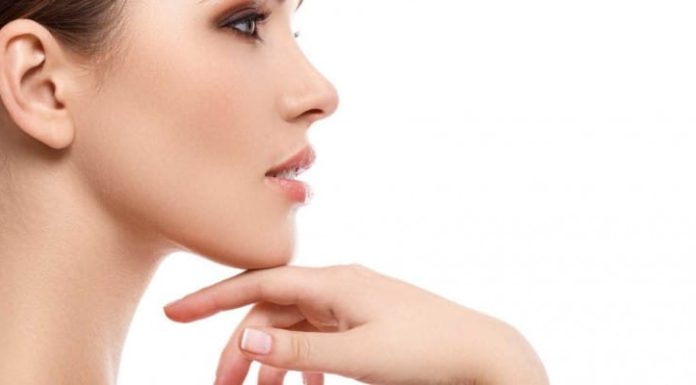 Герпес на подбородке