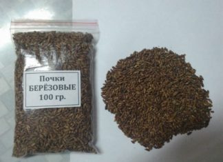 Березовый деготь и почки от папиллом