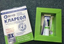 Клареол гель для аккуратного удаления косметических дефектов кожи